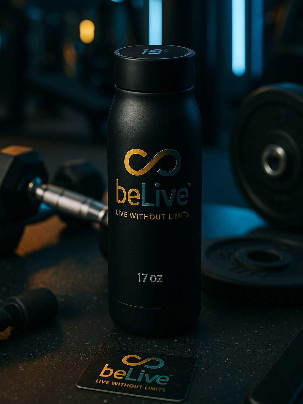 beLive™ Smart Bottle – Self-Cleaning & Smart Hydration