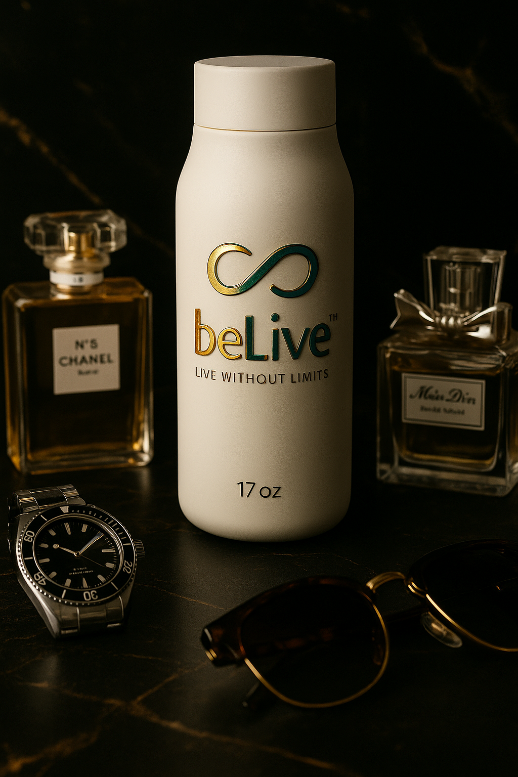 Double-wall insulated smart bottle